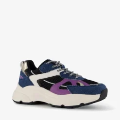 Blue Box Dames dad sneakers denim Discount