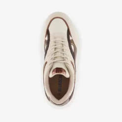Blue Box Dames dad sneakers met dierenprint beige