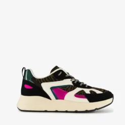 Blue Box Dames dad sneakers met zebraprint Clearance