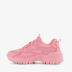 Blue Box Dames dad sneakers roze New