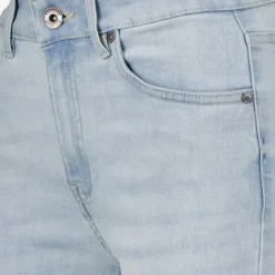 TwoDay Dames denim bermuda short lichtblauw New