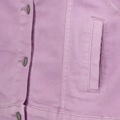 TwoDay Dames denim gilet lila