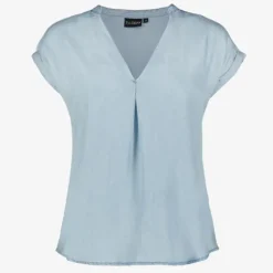 TwoDay Dames denim lyocell blouse Clearance