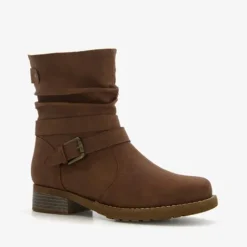 Blue Box Dames enkellaarsjes cognac