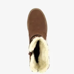 Blue Box Dames enkellaarsjes cognac