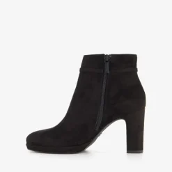 Tamaris Dames enkellaarsjes met hak zwart Clearance