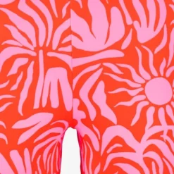 TwoDay Dames flared broek met print roze