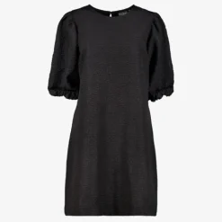 TwoDay Dames jurk met korte mouwen zwart Sale