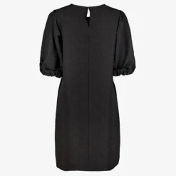 TwoDay Dames jurk met korte mouwen zwart Sale