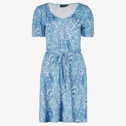 TwoDay Dames jurk met print blauw Sale