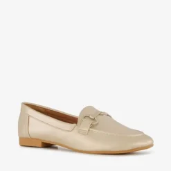 Nova Dames loafers goudkleurig Outlet