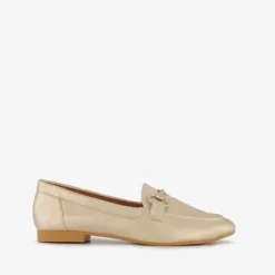 Nova Dames loafers goudkleurig Outlet