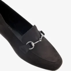 Nova Dames loafers met gesp zwart Discount