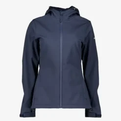 Mountain Peak Dames outdoor softshell jas blauw Online