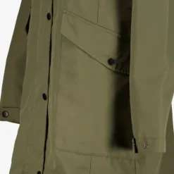 TwoDay Dames parka jas donkergroen Outlet