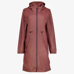 Mountain Peak Dames parka regenjas rood Sale