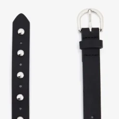 Scapino Dames riem met studs zwart zilver Outlet