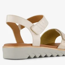 Softline Dames sandalen beige goud New