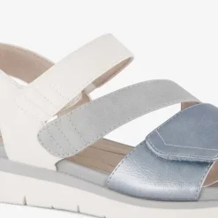 Softline Dames sandalen blauw metallic Clearance