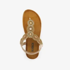 Blue Box Dames sandalen goud Best