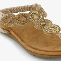 Blue Box Dames sandalen goud Best