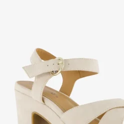 Blue Box Dames sandalen met hak beige Sale