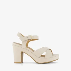 Blue Box Dames sandalen met hak beige Sale