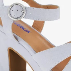 Blue Box Dames sandalen met hak blauw Hot