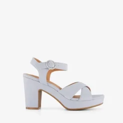 Blue Box Dames sandalen met hak blauw Hot