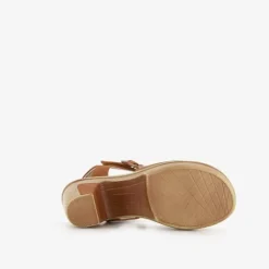 Natuform Dames sandalen met hak cognac New