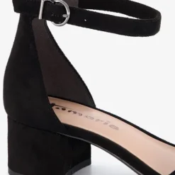 Tamaris Dames sandalen met hak zwart Hot