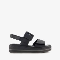 Softline Dames sandalen met sleehak zwart Outlet
