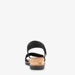 Tamaris Dames sandalen met sleehak zwart Hot