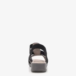 Softline Dames sandalen met zilverkleurige knopen Discount