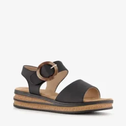 Natuform Dames sandalen zwart bruin Hot