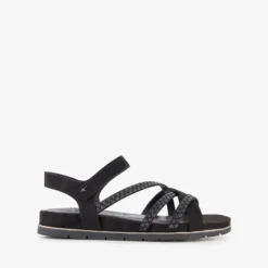 Tamaris Dames sandalen zwart goud Sale