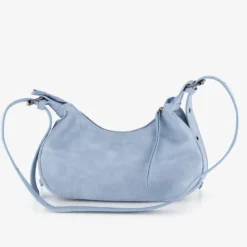 Renato Lucci Dames schoudertas lichtblauw Hot