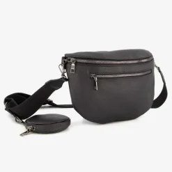 Renato Lucci Dames schoudertas met portemonnee zwart Hot