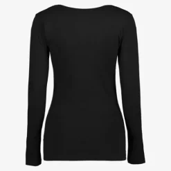 TwoDay Dames shirt katoen zwart