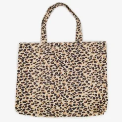 Scapino Dames shopper met panterprint beige