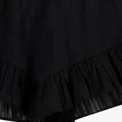 TwoDay Dames short met broderie zwart