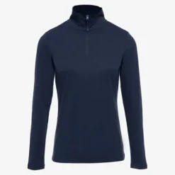 Mountain Peak Dames skipully met rits blauw