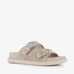 Blue Box Dames slippers beige Hot