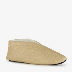 Thu!s Dames sloffen met glitters goud New