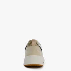 Blue Box Dames sneakers beige met panterprint Sale