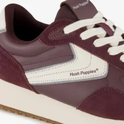 Hush Puppies Dames sneakers bordeauxrood Hot