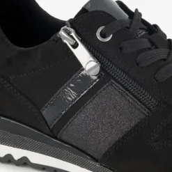 Nova Dames sneakers met lak zwart Online