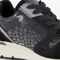 Natuform Dames sneakers met slangenprint details zwart Online
