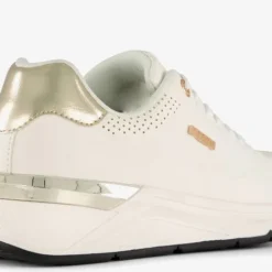 Hush Puppies Dames sneakers wit goud Clearance