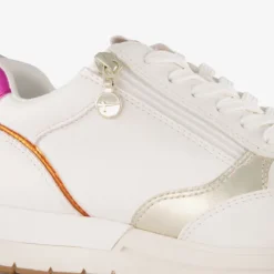 Tamaris Dames sneakers wit metallic Discount